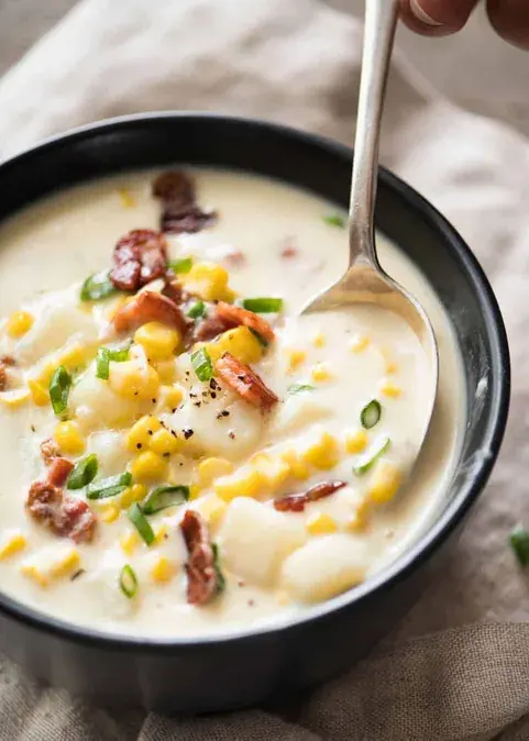 Corn chowder recipe idea