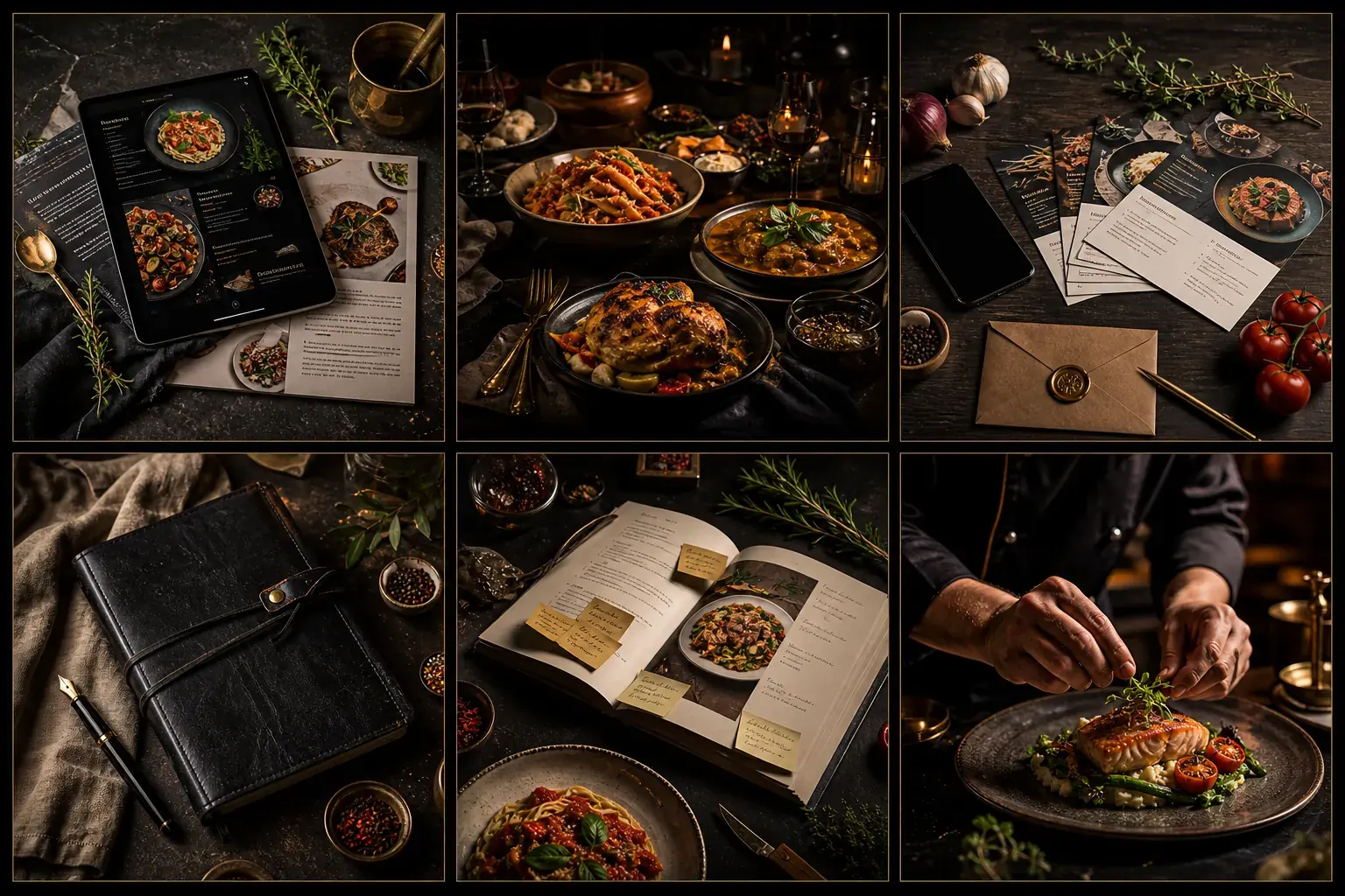 Premium digital recipe guide preview