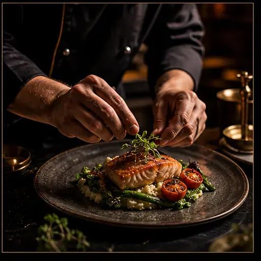 Professional food business menu planning kit