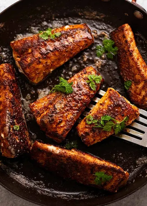 Seasoned fish recipe preview